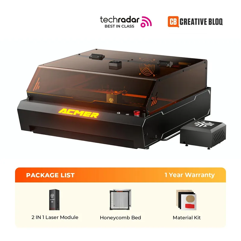 ACMER P3 IR & Diode 2-in-1 Laser Engraver